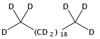 Structural formula of n-Eicosane-D42