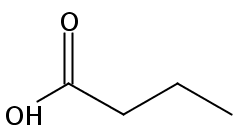 Structural formula of Tetranoic acid