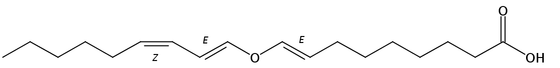 Structural formula of Colneleic acid