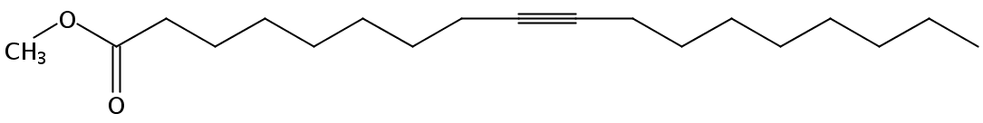 Structural formula of Methyl 9-Octadecynoate