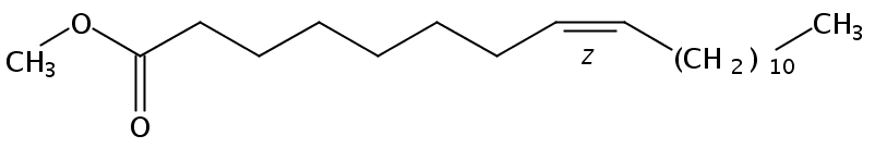 Structural formula of Methyl 8(Z)-Eicosenoate