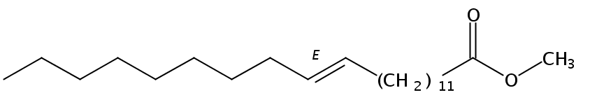 Structural formula of Methyl 13(E)-Docosenoate