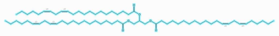 Structural formula of Tri-13(Z),16(Z)-Docosadienoin
