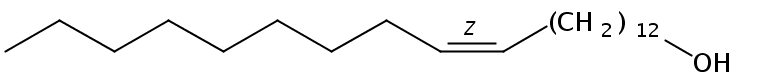Structural formula of 13(E)-Docosenol