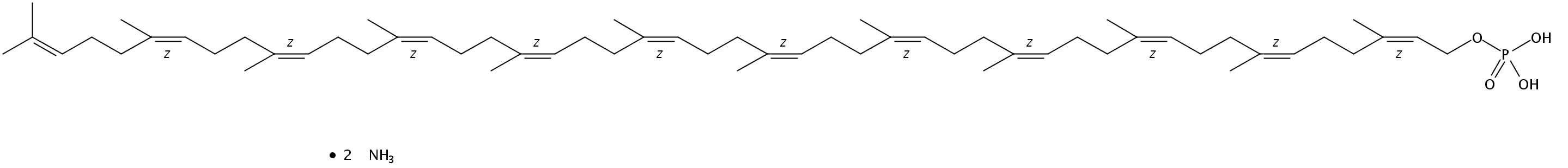 Structural formula of Dodecaprenyl-MPDA