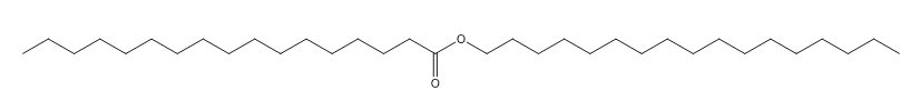Structural formula of Heptadecanyl Heptadecanoate